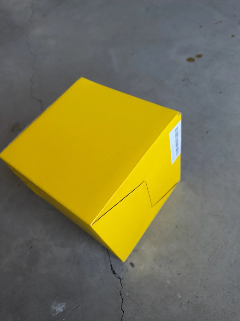 Golf Wang / Gift Logo Square Cardboard Box / Box / Yellow